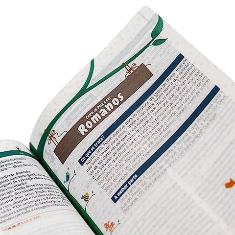 Image of BIBLIA EM PORTUGUES NTHL EXPLICADA PARA CRIANÇAS COM ILUSTRAÇÕES SMILINGUIDO CAPA CURA