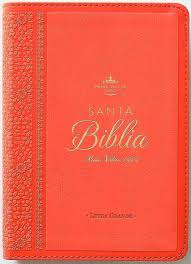 Image of BIBLIA RVR 1960 LETRA GRANDE TAMANO MANUAL NEOCLASSIC CORAL SIMIL PIEL
