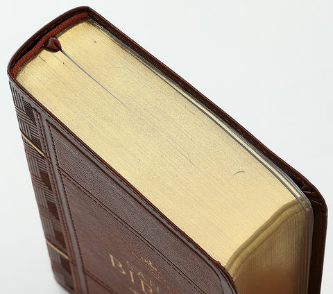 Image of BIBLIA RVR 1960 LETRA GRANDE TAMANO MANUAL NEOCLASSIC CAFE CLARO SIMIL PIEL