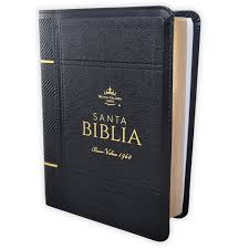 Image of BIBLIA RVR 1960 LETRA GRANDE TAMANO MANUAL NEOCLASSIC NEGRO SIMIL PIEL