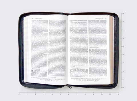 Image of BIBLIA NBLA LETRA GRANDE ULTRAFINA NEGRO SIMIL PIEL