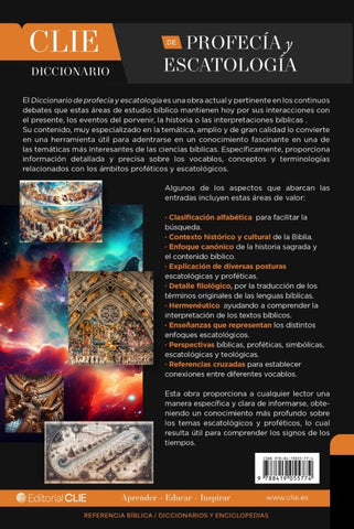 Image of Diccionario de Profecía y Escatología