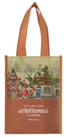 Image of Bolsa Tote Bag Pequeña a Todo Color. Yo y mi Casa