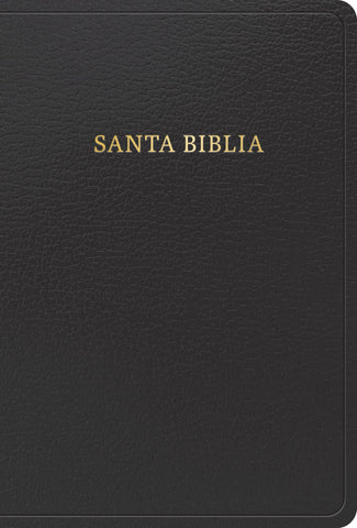 Image of Biblia RVR 1960 Letra Grande Tamaño Manual Símil Piel Negra