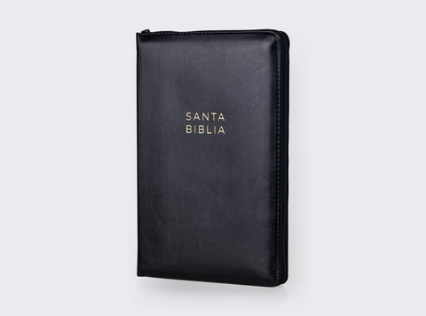 Image of BIBLIA NBLA LETRA GRANDE ULTRAFINA NEGRO SIMIL PIEL