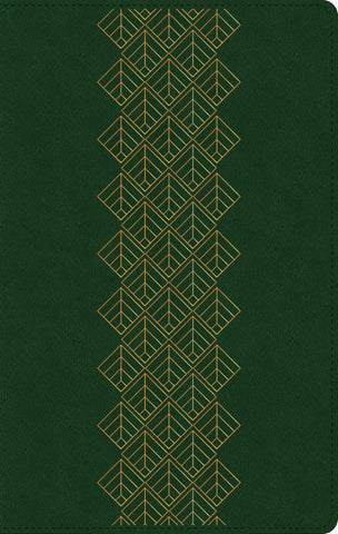 Image of Biblia NTV Ultrafina con Filament Verde Esmeralda Símil Piel con Índice y Cierre