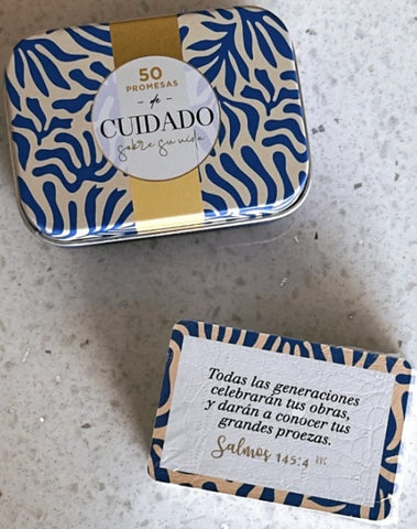 Image of 50 PROMESAS METALICAS CUIDADO