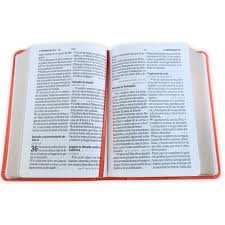 Image of BIBLIA RVR 1960 LETRA GRANDE TAMANO MANUAL NEOCLASSIC CORAL SIMIL PIEL