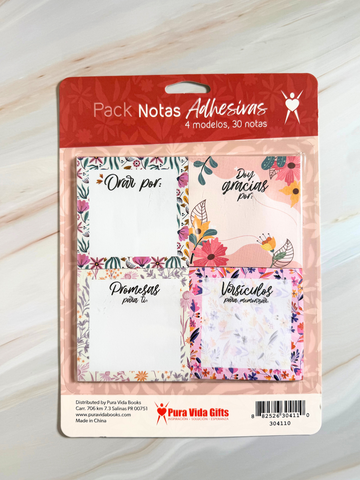 Image of PACK NOTAS ADHESIVAS 4 MODELOS