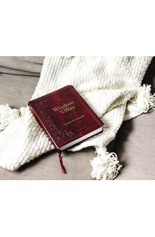 Image of Wisdom for the Way, Large Text Leathersoft: 365 Days of Wise Words for Busy People