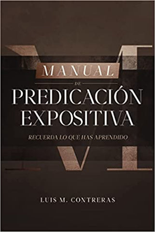 Image of Manual de Predicación Expositiva