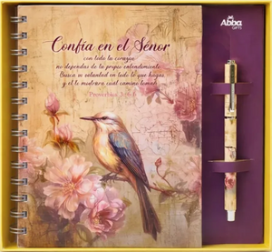 PACK LIBRETA Y BOLIGRAFO. CONFIA EN EL SENOR