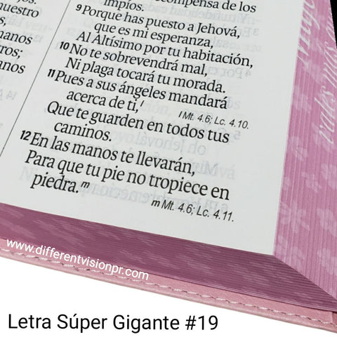 Image of BIBLIA RVR 1960 LETRA SUPER GIGANTE 088CCP MUJER VIRTUOSA SIMIL PIEL