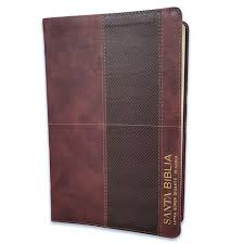 Image of BIBLIA RVR 1960 LETRA SUPER GIGANTE CAFE GEO COLECCION EFESO CON INDICE SIMIL PIEL