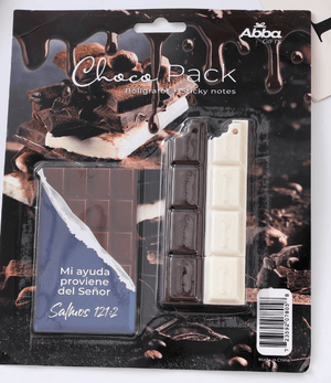 PACK CREATIVO 2 BOLIS + STICKY NOTES CHOCOLATE