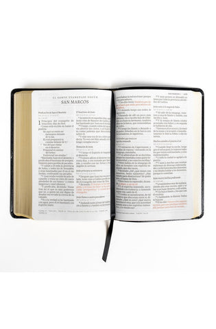 Image of Biblia RVR 1960 Letra Gigante Negro Piel