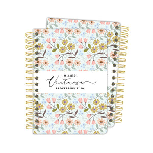 LIBRETA JOURNAL: MUJER VIRTUOSA