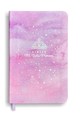 Biblia NTV Mi Bella Princesa Símil Piel Violeta Brillante