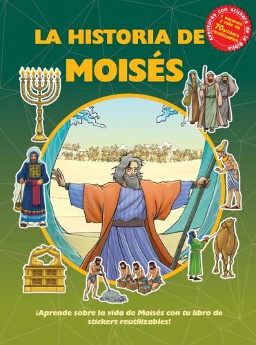 La Historia De Moises Sticker Reusable – Vidalibros Europa