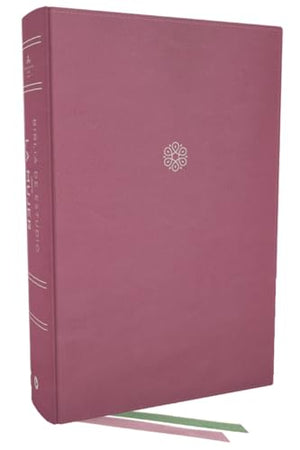 BIBLIA RVR 1960 DE ESTUDIO PARA LA MUJER PIEL ORQUIDEA INTERIOR A COLOR COMFORT PRINT