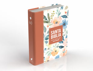 Biblia RVR 1960 Compacta Letra Grande 11 puntos Símil Piel Marrón