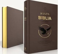 BIBLIA RVR 1960 OBSEQUIOS Y PREMIOS LETRA GRANDE TAMANO MANUAL MOKA AGUILA SIMIL PIEL