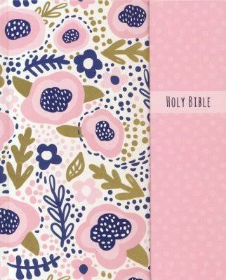 Image of NIV, JOURNAL THE WORD BIBLE FOR GIRLS, DOUBLE-COLUMN, HARDCOVER, PINK, MAGNETIC CLOSURE, RED LETTER, COMFORT PRINT: REFLECT, TAKE NOTES, OR CREATE ART NEXT TO YOUR FAVORITE VERSES