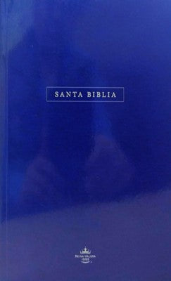 Biblia RVR 1960 Letra Grande Rustica Azul