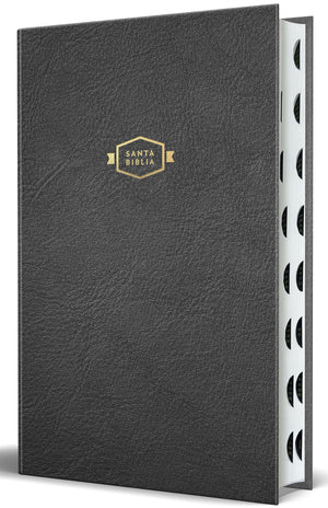 BIBLIA RVR 1960 PARA REGALOS Y PREMIOS TAPA DURA NEGRA INDICE