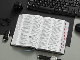 Image of BIBLIA RVR 1960 LETRA SUPER GIGANTE NEGRO GEO COLECCION EFESO CON INDICE SIMIL PIEL