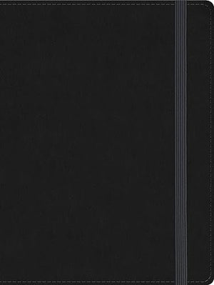 Biblia RVR 1960 de Apuntes Tamaño Manual Negro Tapa Dura