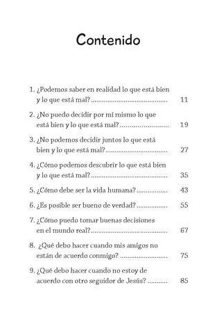 ¿Cómo Estoy Seguro de lo que Está Bien y lo que Está Mal?