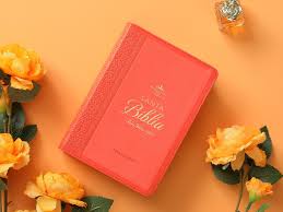 Image of BIBLIA RVR 1960 LETRA GRANDE TAMANO MANUAL NEOCLASSIC CORAL SIMIL PIEL