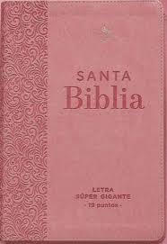 Image of BIBLIA RVR 1960 LETRA SUPER GIGANTE SIMIL PIEL FLORAL INDICE