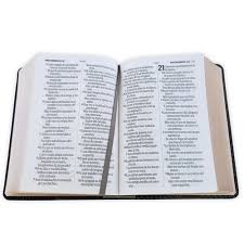 Image of BIBLIA RVR 1960 LETRA GRANDE TAMANO MANUAL BICOLOR NEGRO GRIS SIMIL PIEL