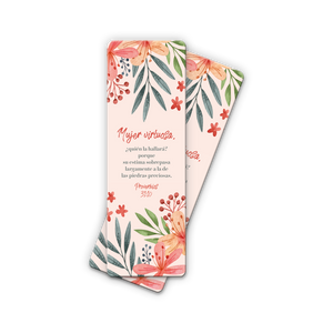 PACK DE 25 MARCADORES: MUJER VIRTUOSA