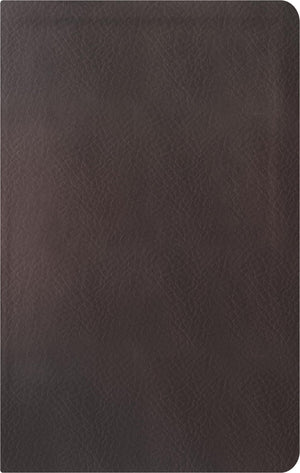 Biblia NBLA de Estudio de La Reforma Edición Condensada Marrón Oscuro