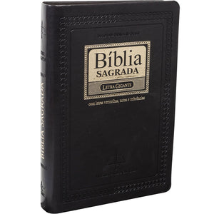 BIBLIA EM PORTUGUES ARC065TILGILV TAPA IMITACION CUERO NEGRO NOBLE INDICE DIGITAL