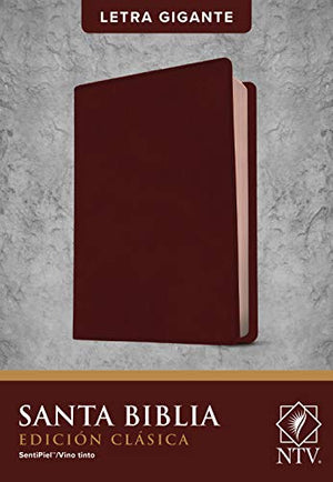 BIBLIA NTV CLASICA LETRA GIGANTE VINO