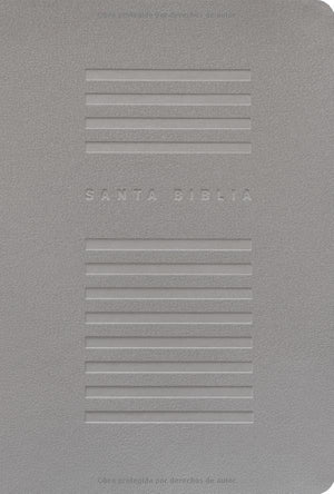 BIBLIA NTV VALOR PREMIUM LETRA GRANDE CON FILAMENT SIMIL PIEL GRIS
