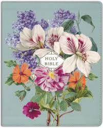 Image of NASB, ARTISAN COLLECTION BIBLE, LEATHERSOFT, SAGE FLORAL, RED LETTER, 1995 TEXT, COMFORT PRINT