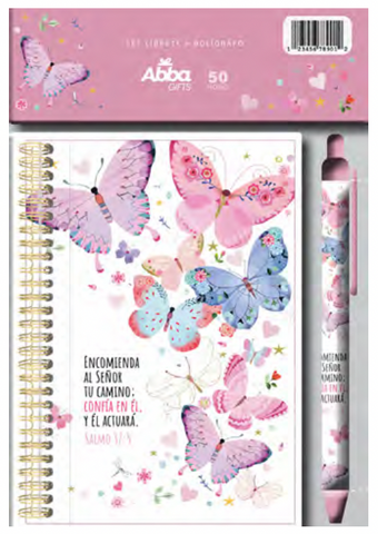 Image of Pack Libreta Anillas con Bolígrafo