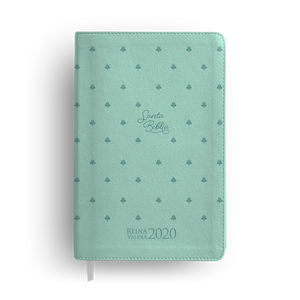 Biblia RVR 2020 Ultrafina Turquesa Símil Piel