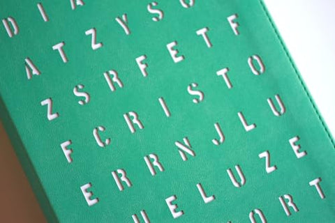 Image of BIBLIA RVR 1960 PARA REGALOS Y PREMIOS AGUAMARINA CON SOPA DE LETRAS
