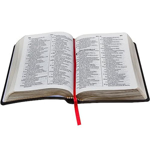 BIBLIA EM PORTUGUES RA045LG TAPA IMITACION CUERO NEGRO