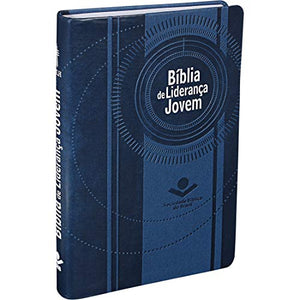 BIBLIA EM PORTUGUES BIBLIA DE LIDERANÃ‡A JOVEMNTLH065BLJ TAPA IMITACION CUERO AZUL