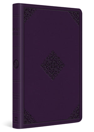 ESV VALUE THINLINE BIBLE (TRUTONE, LAVENDER, ORNAMENT DESIGN)