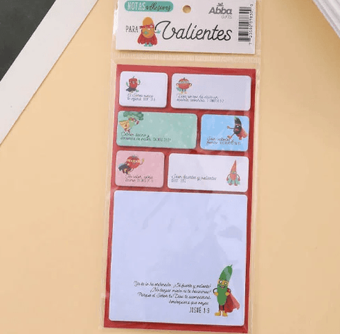 Image of Pack Sticky Notes Valientes