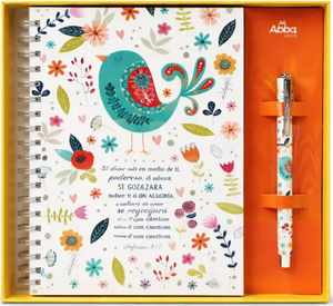 PACK LIBRETA Y BOLIGRAFO. EL SENOR ESTA EN MEDIO DE TI