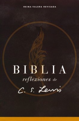 Biblia RVR 1977 C.S. Lewis Piel Café Interior a dos Colores